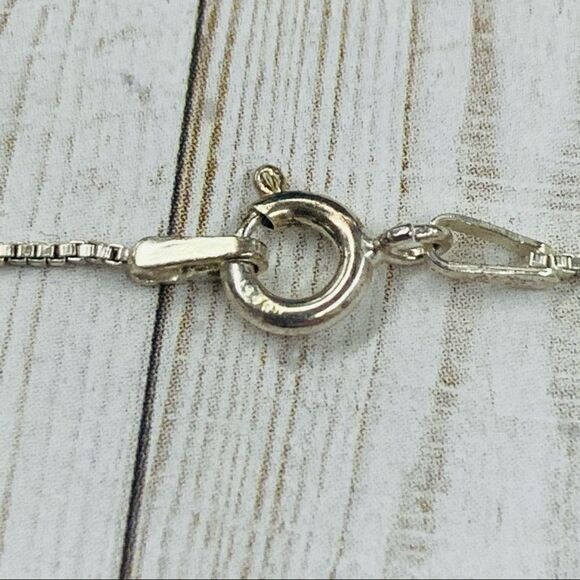 Sterling Silver One Family Many Hearts Necklace - Picture 4 of 4